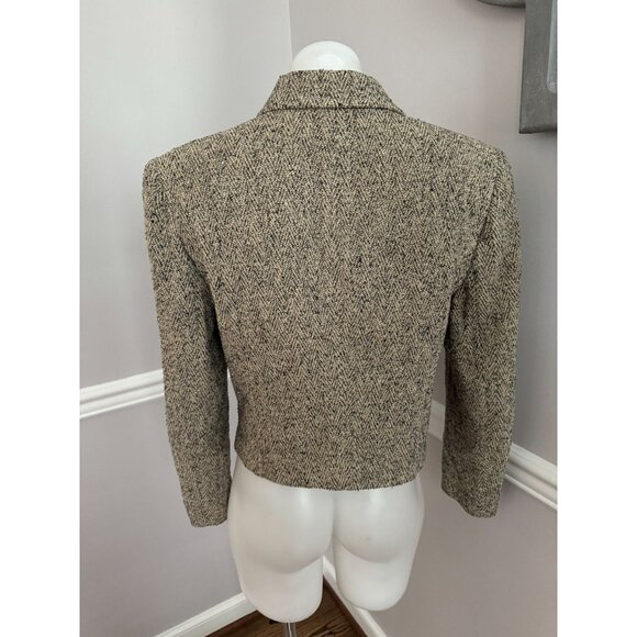 Vintage Irving Samuel Blazer Silk Wool Size 6 - Picture 3 of 3